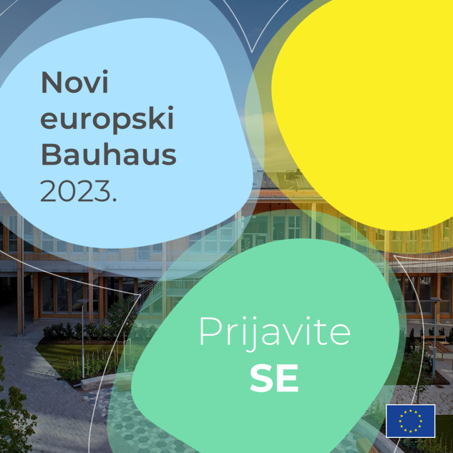 Poziv na podno&scaron;enje prijava za nagrade za novi europski Bauhaus 2023.